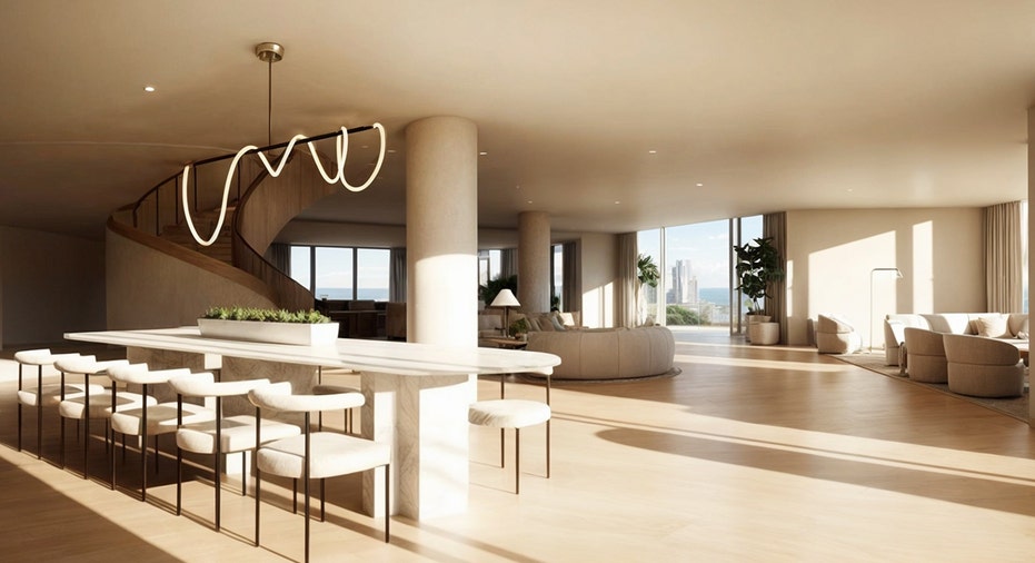 Rivage mega penthouse dining space