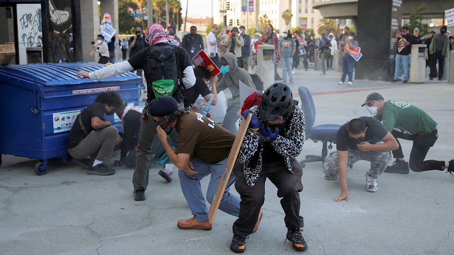 ICE riot LA