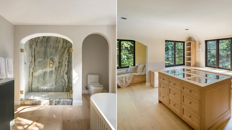 The primary bedroom features an ensuite bathroom and a walk-in closet.