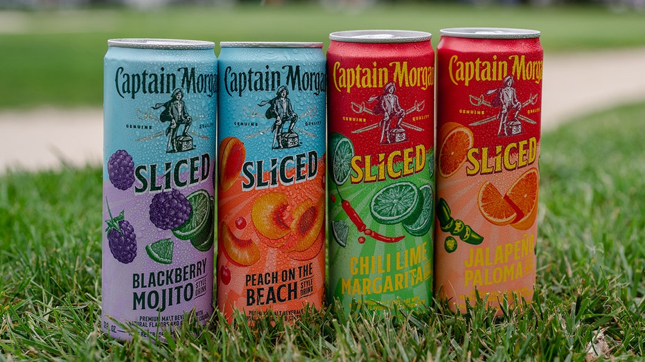 Captain Morgan sliced cans