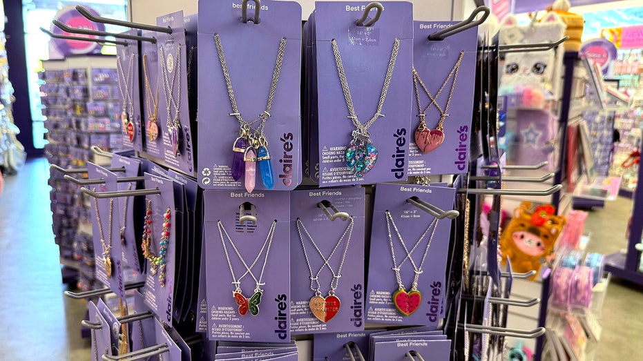 Claire's store in California