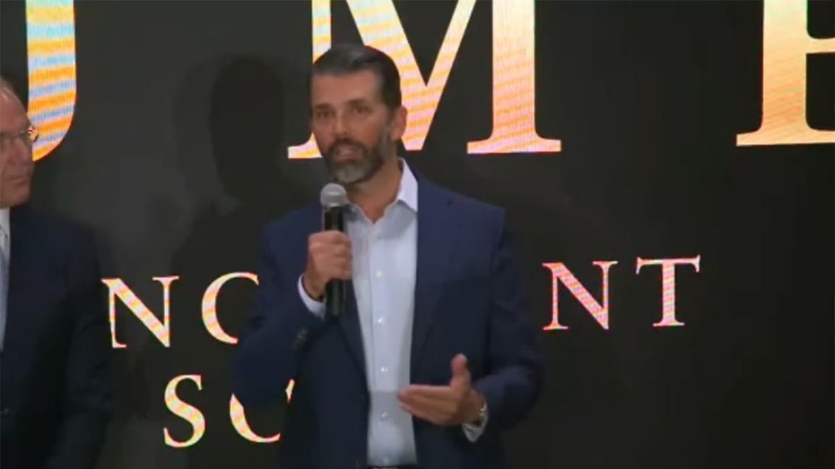 Don Jr. announcing Trump Mobile