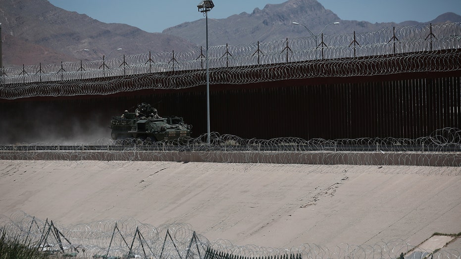 The border wall is step