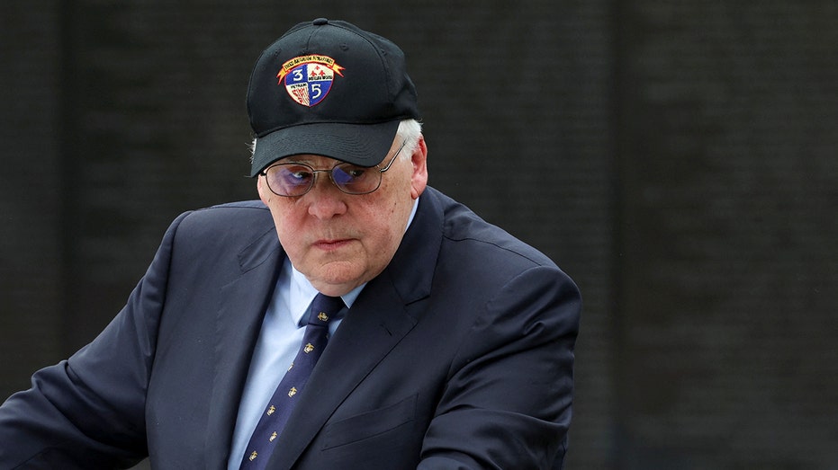 FedEx Fred Smith at Vietnam Veterans memorial in 2024
