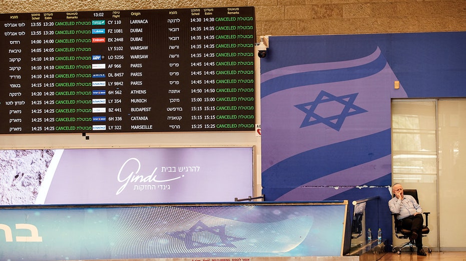 Cancelled flights following Israeli airstrikes in Iran
