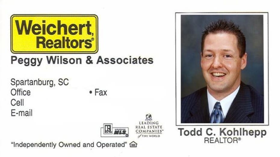 Todd Kohlhepp's business card