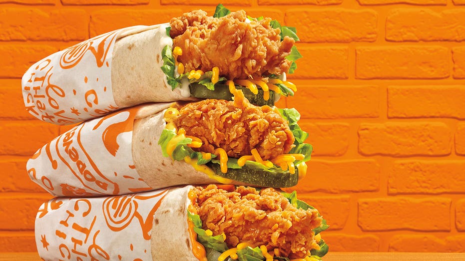 Popeyes introduced Chicken Wraps with three different spread options