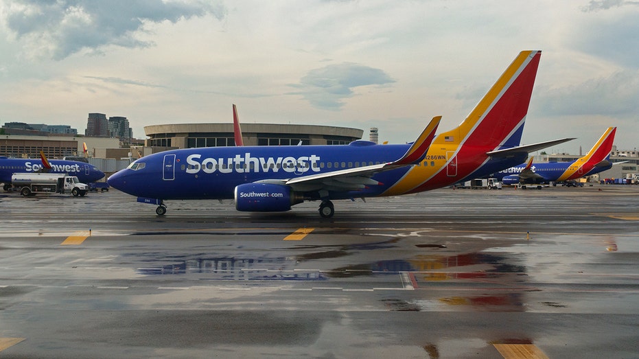Southwest planes at Ronald Reagan airport