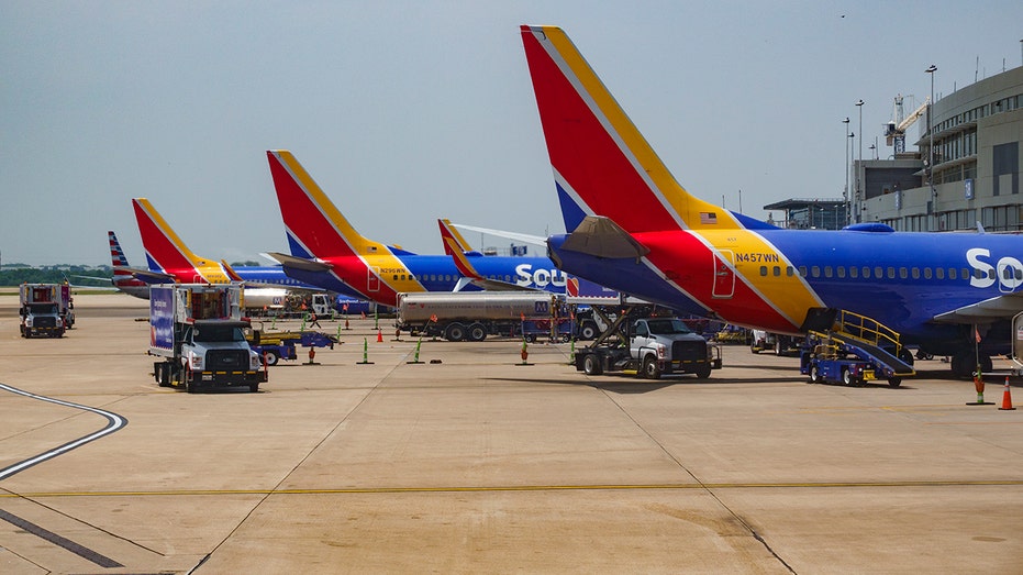 Southwest Boeing Airplane in Austin