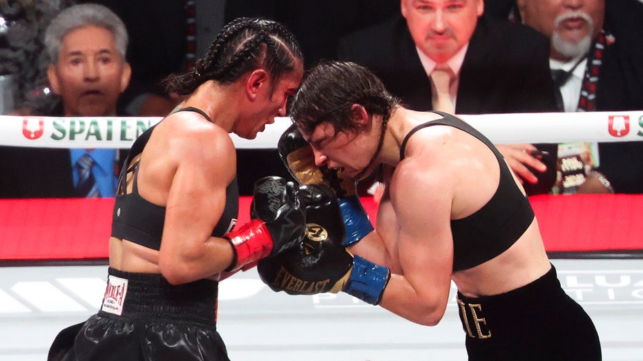 Katie Taylor and Emana Sierrao