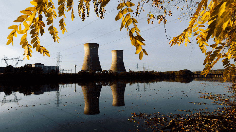 Two huge cooling towers that are rehabilitated to generate nuclear energy can be seen under Microsoft in Crane Clean Energy Center, previously known as Three Mile Island, from all over the Susquehanna River on Wednesday, 30 October 2024 in MiddleTown, PA. (Pictures of Wesley Lapointe for Washington Post via Getty Images)