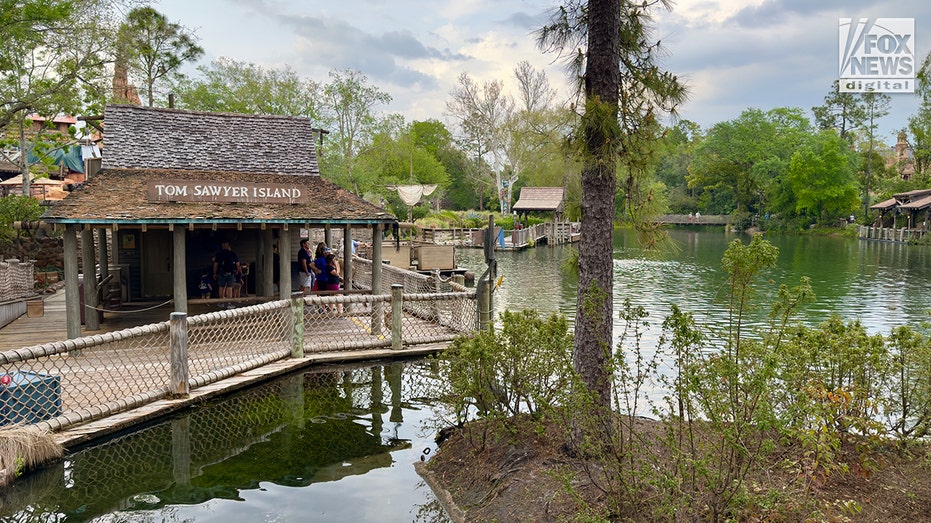 Tom Sawyer Island in the world of Walt Disney