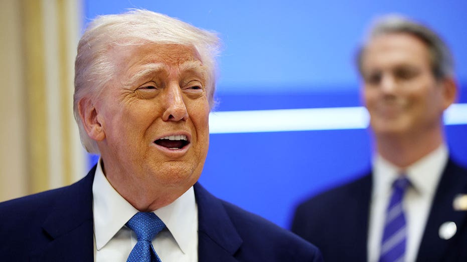 Trump and Bessent in the Middle East