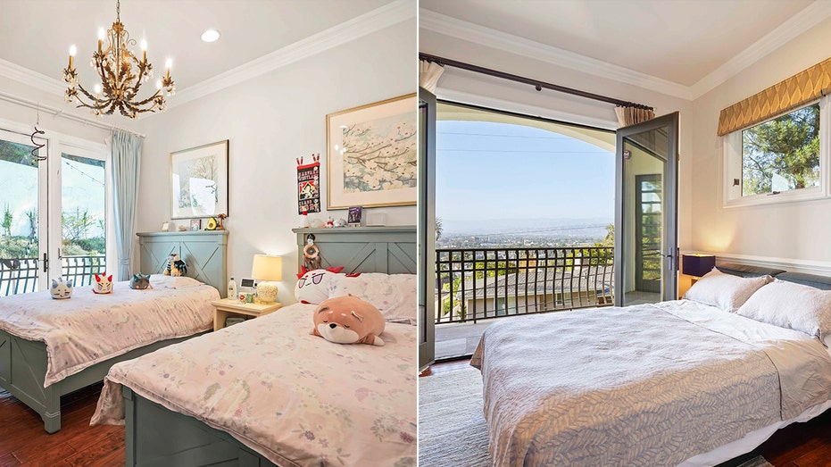 A split of two bedrooms.