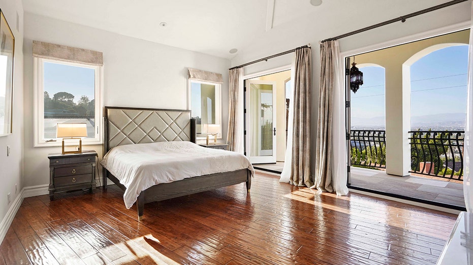 The primary bedroom features access to its own private terrace.