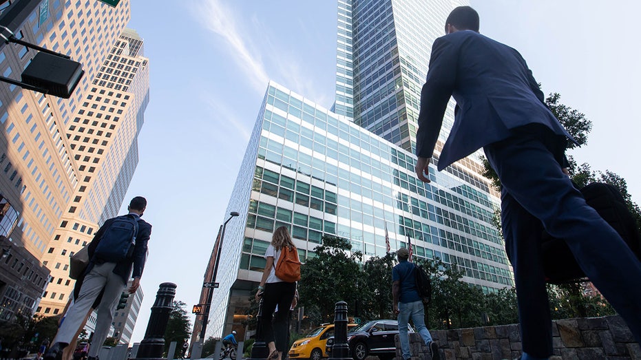 Goldman Sachs workers in New York City