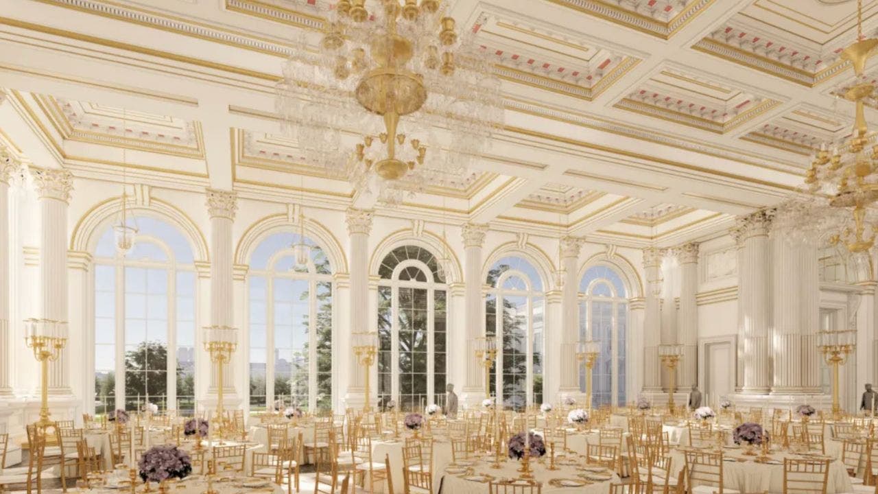 Sprawling new 0M White House ballroom to be paid for by Trump and donors