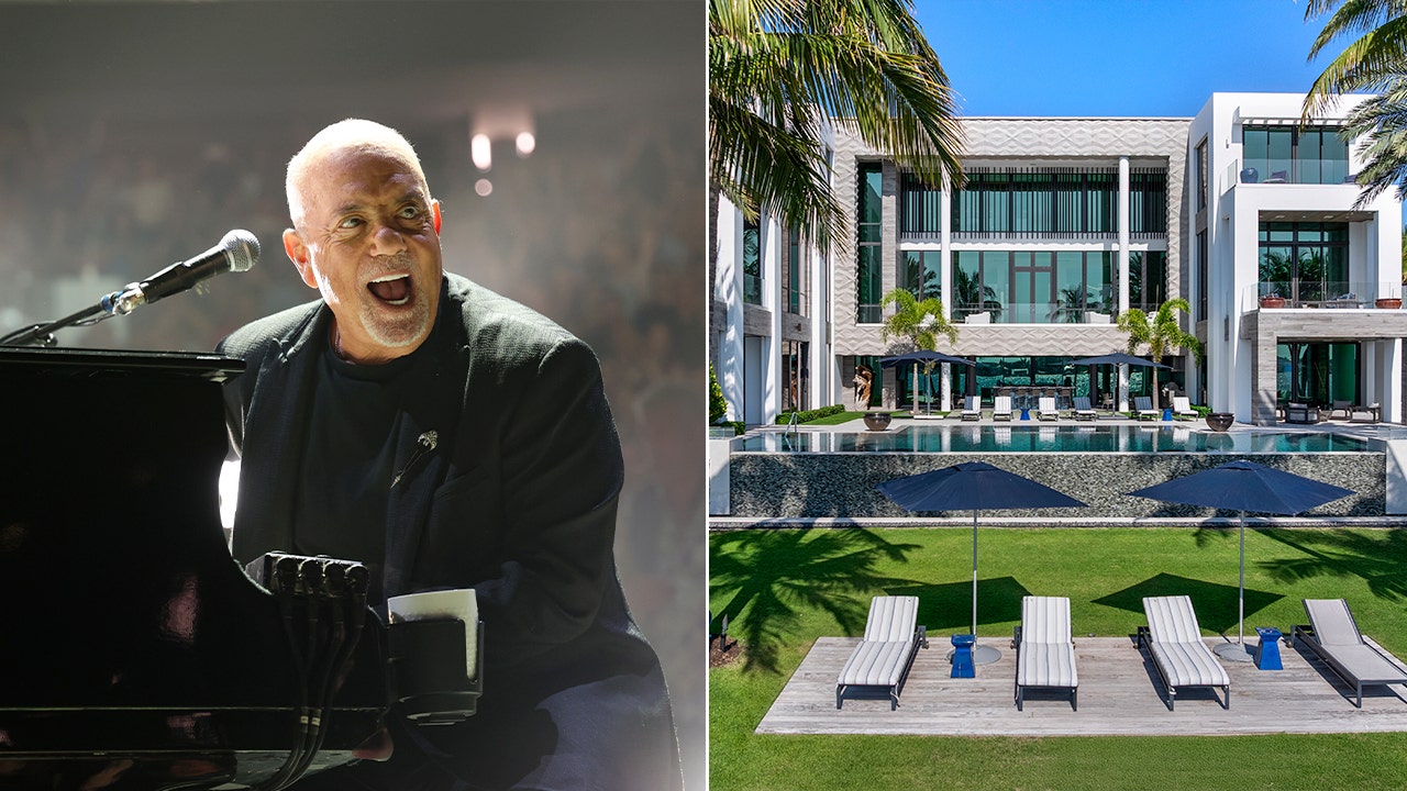 The former Billy Joel property converted to $ 84.8m The comfort of florida mansion