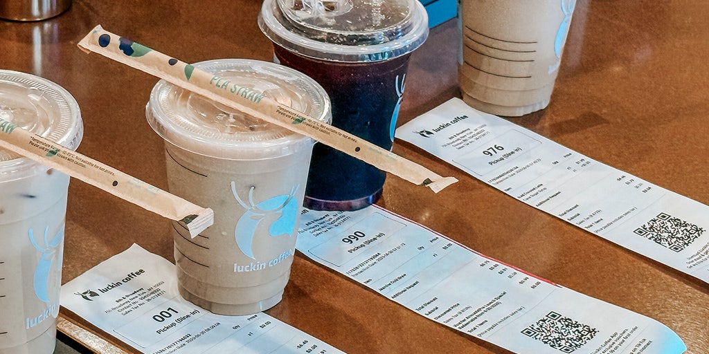 Starbucks' Chinese rival Luckin Coffee opens first US stores in