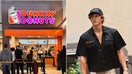 Dunkin's new ad for its Refresher drinks, featuring "The Summer I Turned Pretty" star Gavin Casalegno, had social media users accusing the company of pushing eugenics, similar to the claims against actress Sydney Sweeney's recent American Eagle ad campaign. - Fox Business News