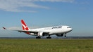 A Qantas Airbus A330 aircraft lands. - Fox Business News