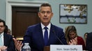 U.S. Transportation Secretary Sean Duffy testifies before a House Appropriations Transportation, Housing and Urban Development, and Related Agencies Subcommittee hearing on the Department of Transportation budget, on Capitol Hill in Washington, D.C., U.S., May 14, 2025. REUTERS/Anna Rose Layden - Fox Business News