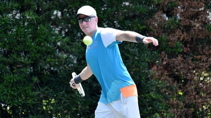 Bill Ackman, chief executive officer of Pershing Square Capital Management LP, plays during his match at the third annual Finance Cup tennis tournament in Miami, Florida, U.S., on Saturday, April 1, 2017. Just before matches began at the Finance Cup tennis tournament near Miami Beach. - Fox Business News