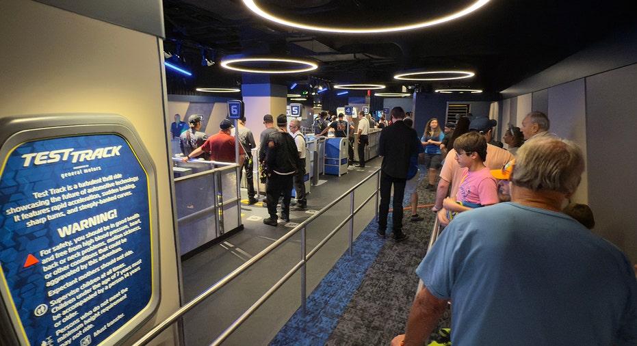 "Test Track 3.0" ride line
