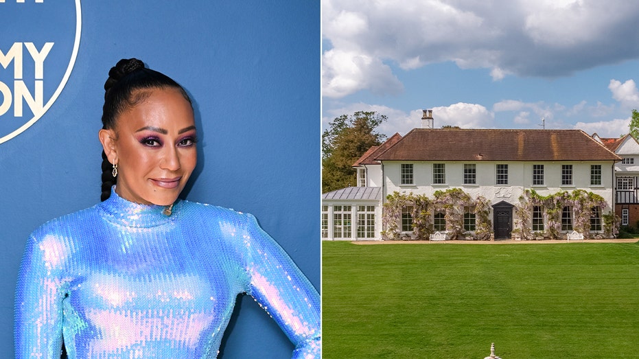Mel B split with her former house.