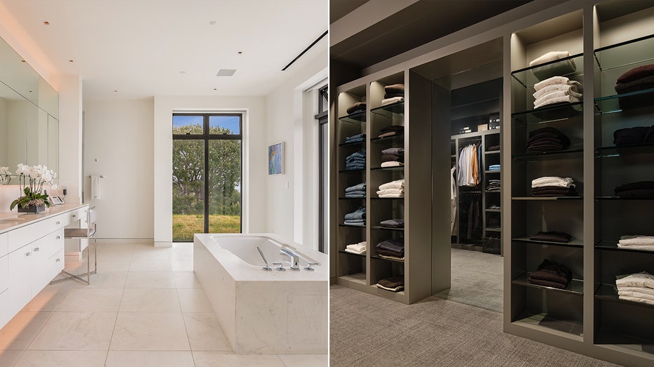 The primary bedroom features an ensuite bathroom and walk-in closet.