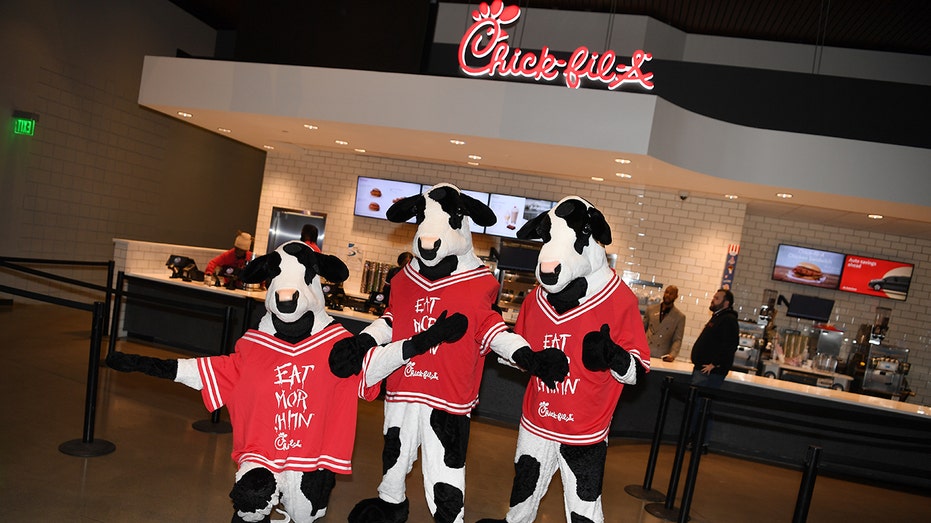 Chick-fil-A cows in Atlanta