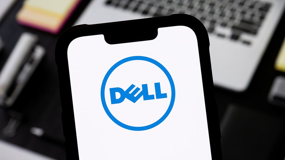 Dell logo was displayed