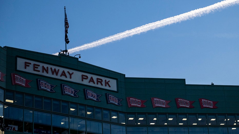 A general view of Fenway Park 