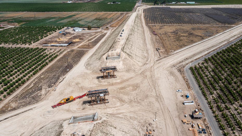 High-speed rail construction