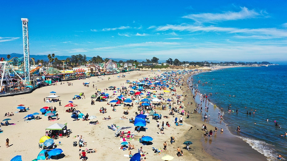 Santa Cruz Beach, California