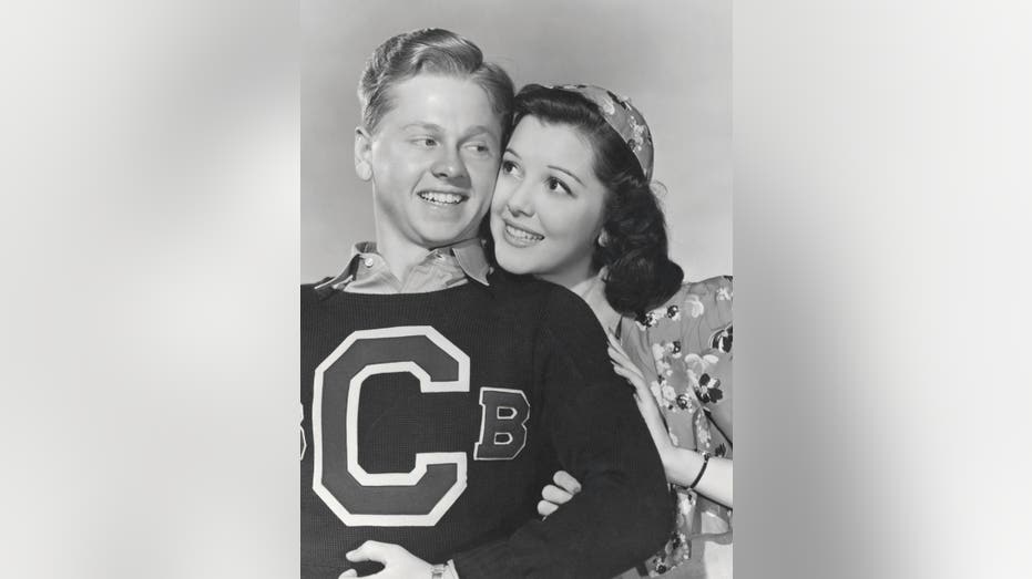 ann rutherford adn mickey rooney in hardy boys
