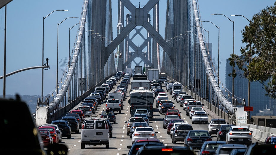 Western traffic in Interstate 80