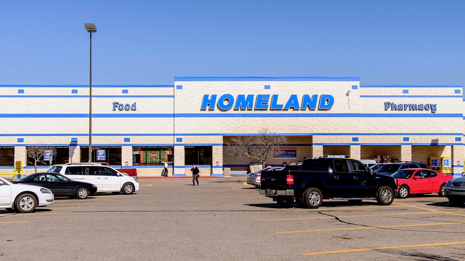 Outside front of my hometown supermarket