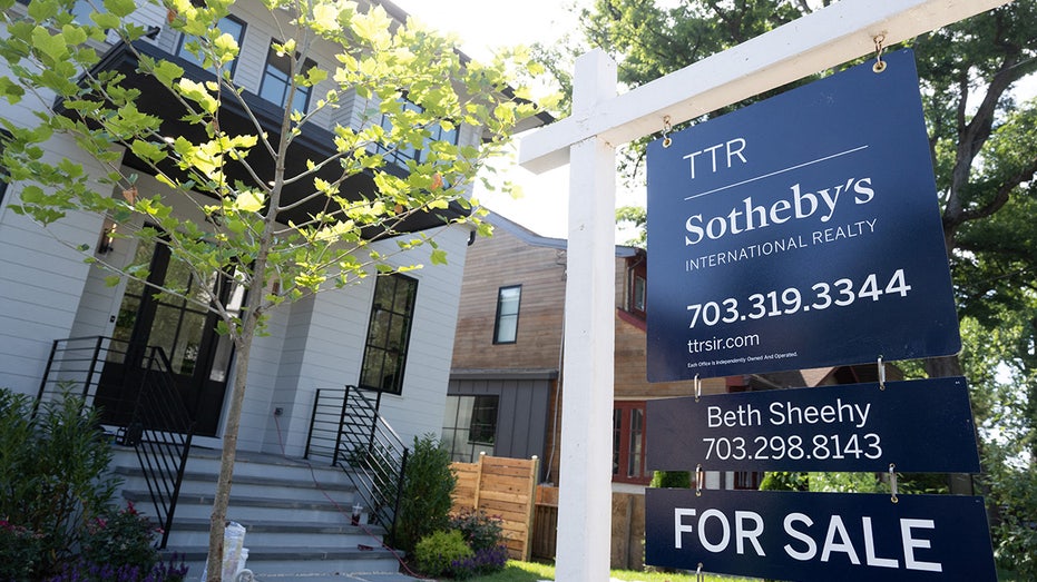 A house is for sale in Arlington, Virginia,