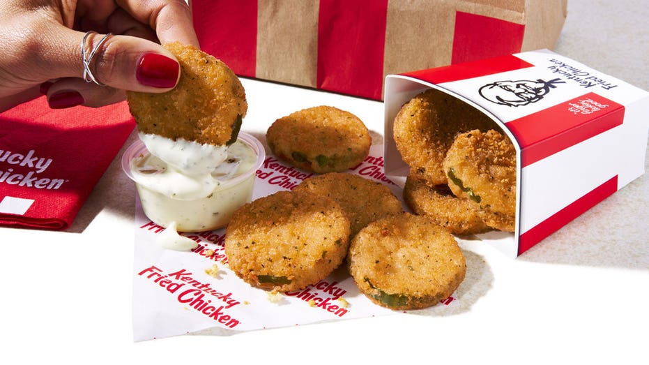 KFC's fried pickles