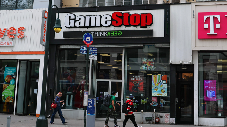 People outside of GameStop