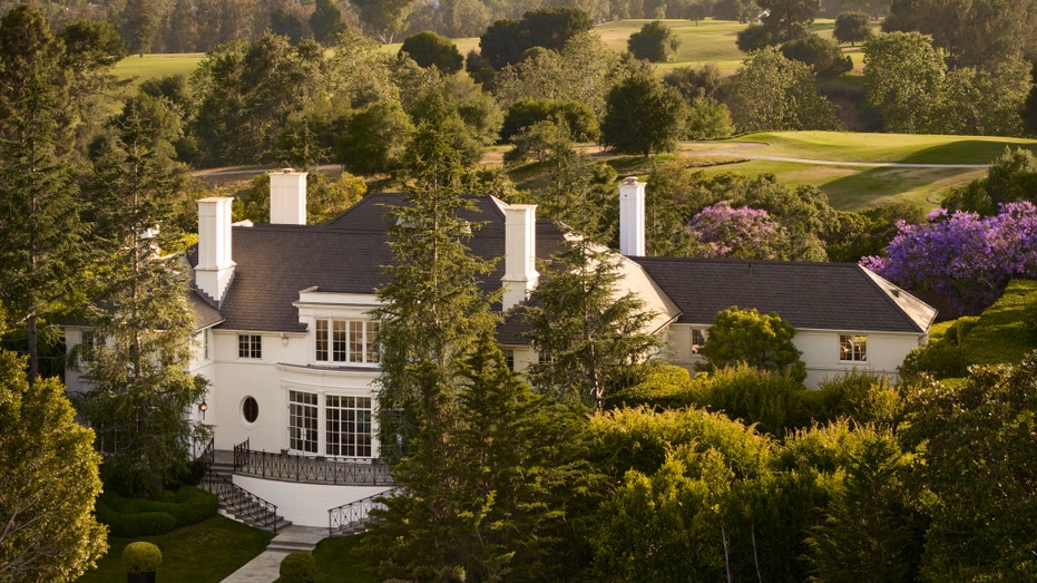 aerial view of estate