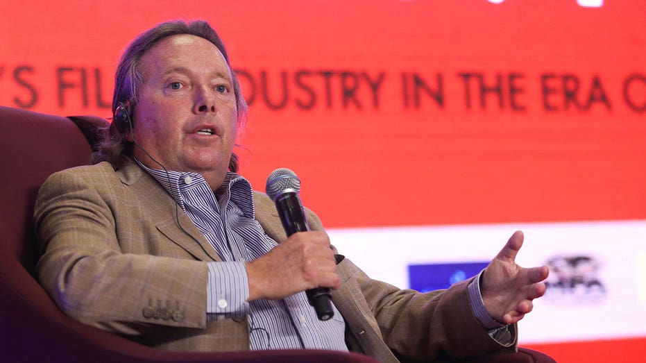 SHANGHAI, CHINA - JUNE 16: (CHINA OUT) Richard Gelfond, chief executive officer of Imax Corp., speaks at the China's Film Industry in the era of Globalization as part of the 18th Shanghai International Film Festival at Crowne Plaza on June 16, 2015 in Shanghai, China. (Photo by Visual China Group via Getty Images/Visual China Group via Getty Images)