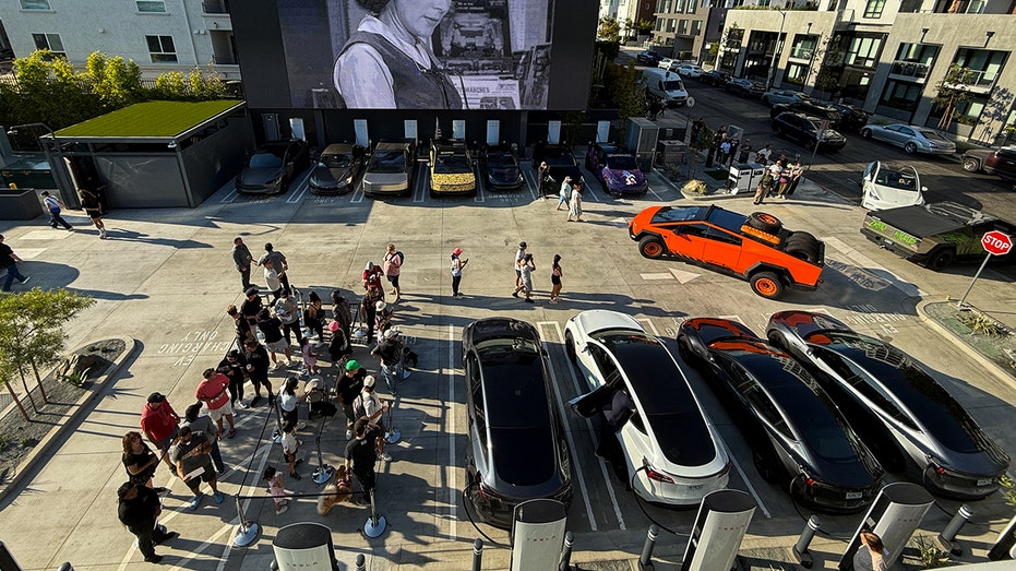 Tesla Diner Aerial View