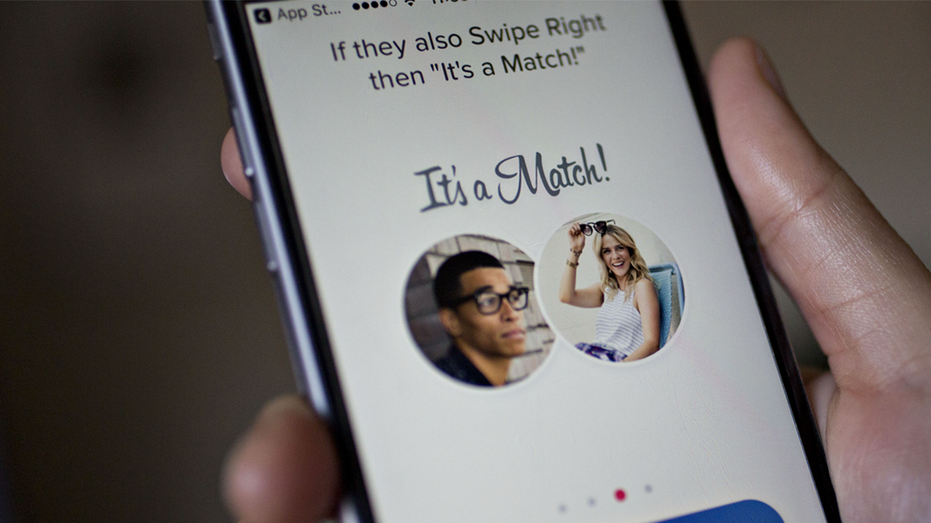 Tinder's match page