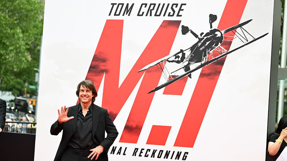 Tom Cruise at the "Mission: Impossible - The Final Reckoning" U.S. premiere held at Lincoln Center Fountain Plaza on May 18, 2025 in New York, New York. (Photo by Kristina Bumphrey/Variety via Getty Images)