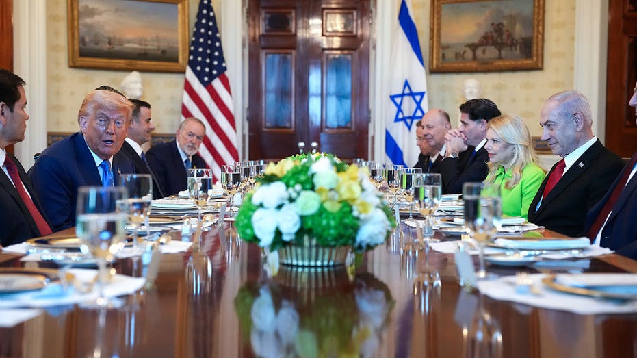 Trump meets with Netanyahu at White House