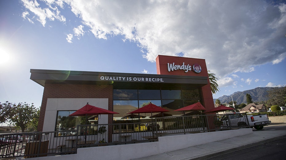 A Wendy's Co restaurant is pictured in Monrovia