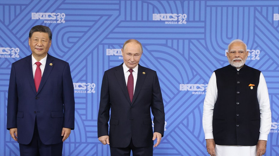 Xi Jinping, Vladimir Putin, Narendra Modi