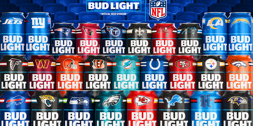 NFL fans able to win prizes with Bud Light team cans QR codes this